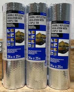 Everbilt Double Reflective Insulation with Staple Tab lot of 3