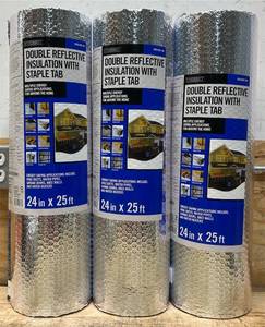 Everbilt Double Reflective Insulation with Staple Tab lot of 3