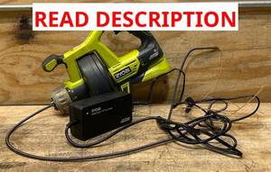 RYOBI ONE 18V Hybrid Drain Auger Tool Only with Auger Grease Cutter P4002 Msrp $162.00 see description
