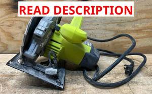 RYOBI 14 Amp 7-14 in. Circular Saw with Laser CSB135L see description