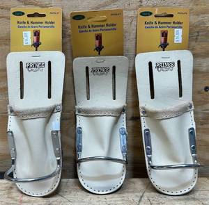 Prince Knife & Hammer Holder lot of 3