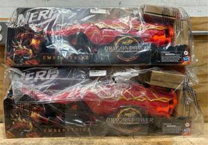 Nerf DragonPower Emberstrike lot of 2