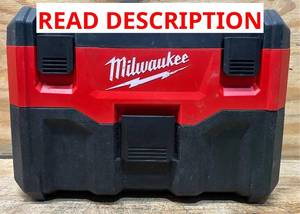 Milwaukee M18 Cordless WetDry Vacuum, Tool Only, Model# 0880-20 #332409 Msrp $159.00