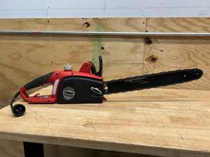 Homelite corded electric chainsaw