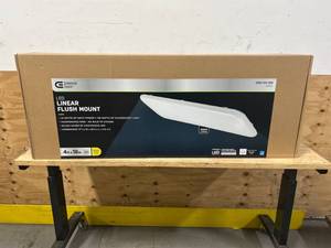 Commercial Electric 4ft x 18in LED Linear Flush Mount