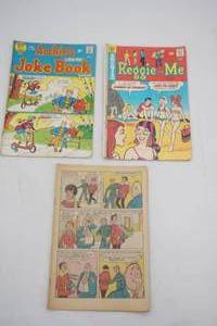 3ct Vintage Comics. Archies Joke Book No. 193, Feb, 1974 Reggie and Me, No. 81, Sept., 1975 last one has no cover
