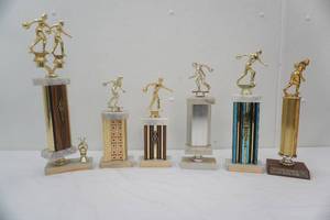 Vintage Womens Bowling Trophies
