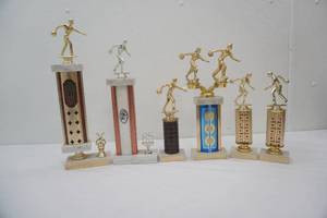 Vintage Womens Bowling Trophies