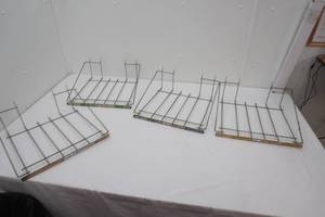 4ct Peg Board Racks  Shelves