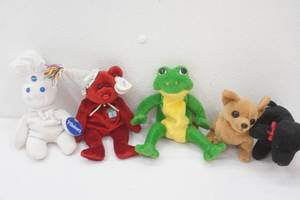 Vintage Beanie Toys. TY, Pillsbury Doughboy and More