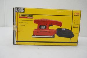 Tool Shop 13 Sheet Sander. In Good Condition