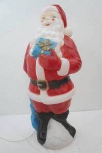 Vintage Santa Claus Light-Up Blow Mold 34