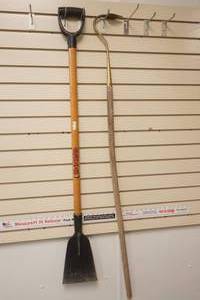 Ice Scraper & Garden Hoe