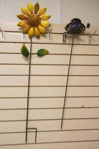 Metal Flowers Garden Art
