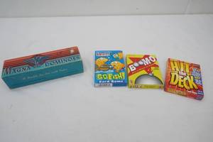 Vintage Domino Set, Go Fish, Boom, Hit the Deck Card Games
