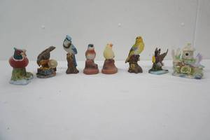 Vintage Bird, Pheasant, & Duck PorcelainCeramic & Resin Figurines.