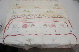 Vintage Embroidered Linens