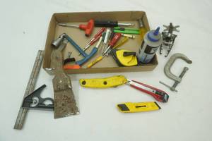 Hand Tools and Hardware Lot