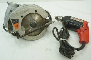 6-12 SkilSaw and Power Drill