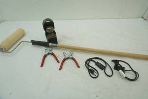 Long Handled Paint Roller, Trailer Hitch Ball and other hardware