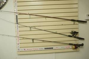 Fishing Poles. 3ct