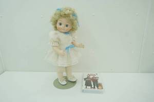 Vintage Porcelain Doll 21 tall & Unopened VHS Anie Walt Disney Home Video