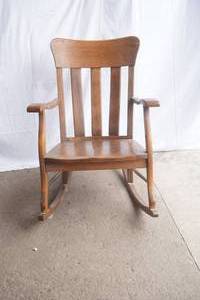 Antique Wooden Rocking Chair