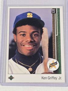 Ken Griffey Jr. Rookie 1989 Upper Deck #1 - Seattle Mariners Baseball Card