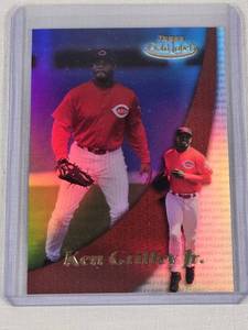 Ken Griffey Jr. 2000 Topps Gold Label Refractor Class 2 #50 - Cincinnati Reds Baseball Card