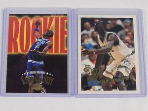 Lot of 2 Kevin Garnett Rookie Cards