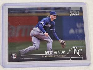 Bobby Witt Jr. Rookie 2022 Topps Stadium Club Chrome #2 - Kansas City Royals Baseball Card
