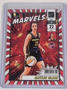 Caitlin Clark Insert 2025 Panini Donruss Net Marvels #19 - Indiana Fever Basketball Card