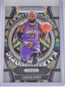 LeBron James 2024-25 Panini Prizm Black Kaleidoscopic Insert #6 - Los Angeles Lakers Basketball Card