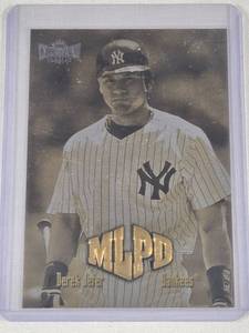 Derek Jeter 1998 Gold Metal Universe #281 - New York Yankees Baseball Card