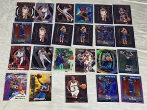 Lot of 23 Minnesota Timberwolves Rookie Cards Featuring Terrance Shannon Jr, Tristen Newton, Rob Dillingham and Stephon Marbury