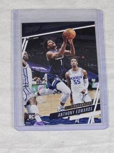 Anthony Edwards Rookie 2020-21 Panini Chronicles Prestige #58 - Minnesota Timberwolves Basketball Card
