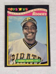 Barry Bonds Rookie 1987 Toys R Us Collectors Edition #4 - Pittsburgh Pirates Baseball Card