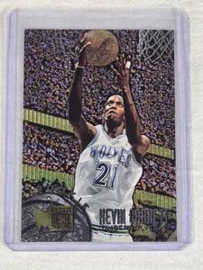 Kevin Garnett Rookie 1996 Fleer Metal #167 - Minnesota Timberwolves Basketball Card