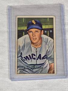 Jim Busby 1952 Bowman #68 - Chicago White Sox Vintage Baseball Card