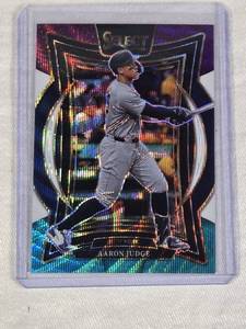Aaron Judge 2025 Panini Select Wave Refractor Prizm #26 - New York Baseball Card