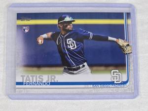 Fernando Tatis Jr. Rookie 2019 Topps #410 - San Diego Padres Baseball Card
