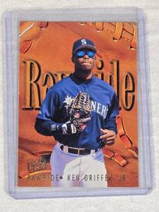 Ken Griffey Jr. 1996 Fleer Ultra Rawhide #4 - Seattle Mariners Baseball Card