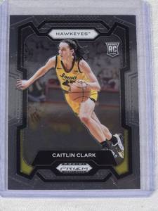 Caitlin Clark Rookie 2024 Panini Prizm Draft Picks #57 - Iowa Hawkeyes Basketball Card