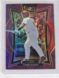 Albert Pujols 2025 Panini Select Prizm #86 and Numbered 6875 - St. Louis Baseball Card