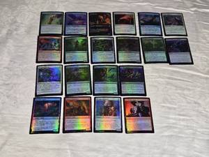 Lot of 20 Magic The Gathering Foil Card Lot