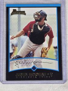 Justin Morneau Rookie 2001 Bowman #361 - Minnesota Twins Baseball Card