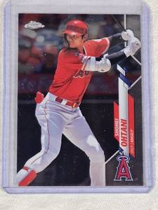 Shohei Ohtani 2020 Topps Chrome #21 - Los Angeles Angels Baseball Card