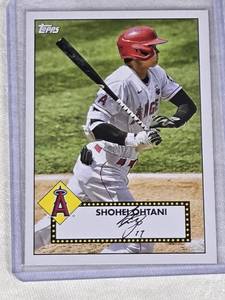 Shohei Ohtani 2021 Topps #T524-3 - Los Angeles Angels Baseball Card