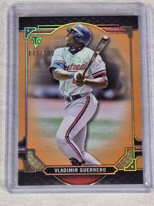 Vladimir Guerrero 2022 Topps Triple Threads #93 Holo and Numbered 49199 - Montr�al Expos Baseball Card