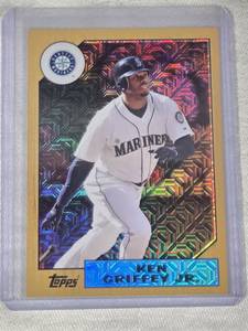 Ken Griffey Jr. 2017 Topps 1987 Design Mojo Refractor #87-KG - Seattle Mariners Baseball Card